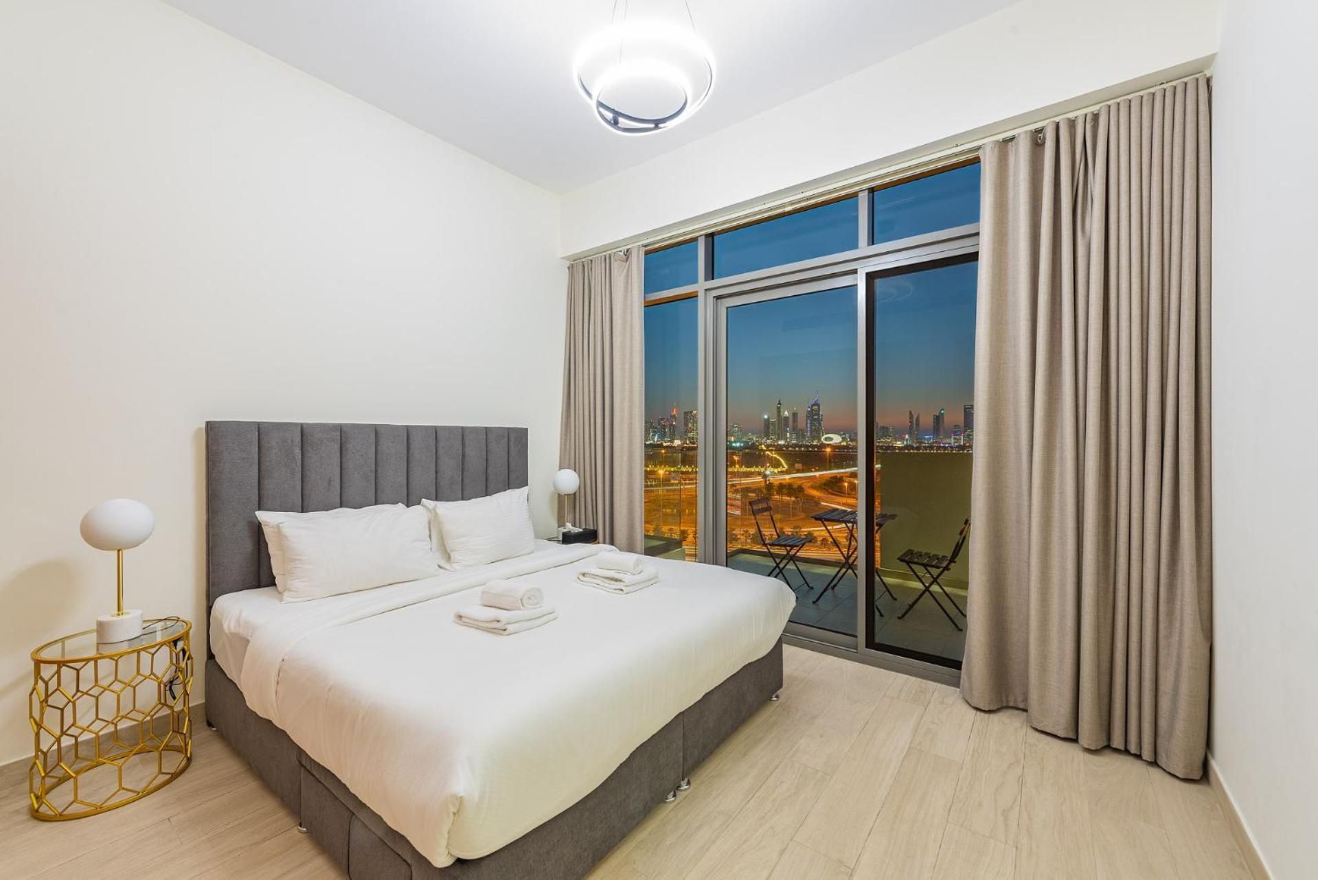 شقة Cozy & Convenient 1Br Haven In Al Jaddaf دبي المظهر الخارجي الصورة